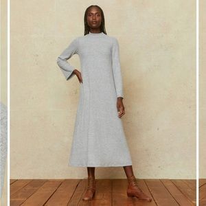 Christy Dawn The Charlie Dress | Light Gray Size Small